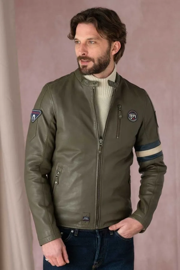 Steve Mcqueen Gary Sheep Crown Khaki Men's Jacket